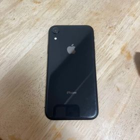 iPhoneXR 128GB 画面割れあり ブラック SIMフリー