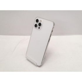 【中古】Apple docomo 【SIMロックあり】 iPhone 12 Pro 256GB シルバー MGMA3J/A【仙台駅東口】保証期間１ヶ月【ランクC】