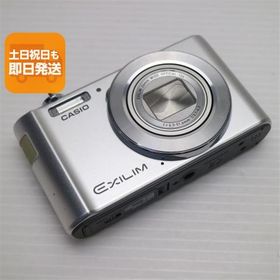 美品 EX-ZS180 シルバー 即日発送 デジカメ CASIO 本体 あすつく 土日祝発送OK
