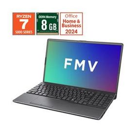 ノートパソコン FMV Note Aシリーズ A730-K ブライトブラック FMVA730KBA ［15.6型 /Windows11 Home /AMD Ryzen 7 /メモリ：8GB /SSD：512GB /Office Home an…
