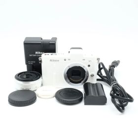 ショット数1246回！■美品■ Nikon 1 V1 薄型レンズキット ホワイト