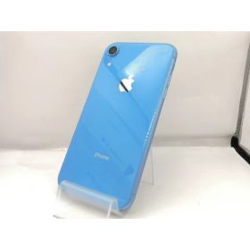 【中古】Apple docomo 【SIMロック解除済み】 iPhone XR 64GB ブルー MT0E2J/A【立川フロム中武】保証期間1ヶ月【ランクB】