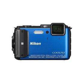 Nikon デジタルカメラ COOLPIX AW130 ブルー(中古品)