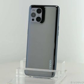 〔中古〕OPPO(オッポ) OPPO Find X3 Pro 256GB グロスブラック OPG03 auロック解除SIMフリー〔262-ud〕