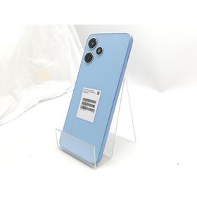 【中古】Xiaomi UQmobile 【SIMフリー】 Redmi 12 5G 4GB 128GB スカイブルー XIG03【ECセンター】保証期間１ヶ月【ランクA】