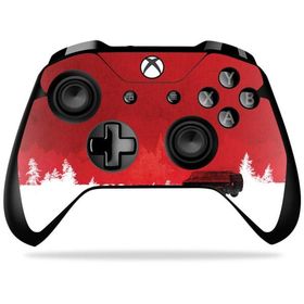 MightySkins Xbox One X Controller 用ビニールスキン「Waiting in The Van」保護スキン 着脱簡単