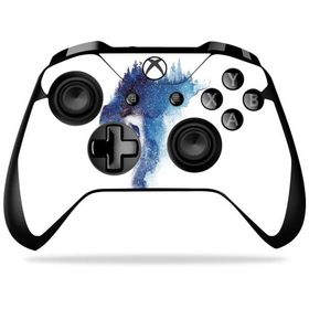MightySkins Xbox One X Controller 用ビニールスキン「Through Many Storms」保護スキン 着脱簡単