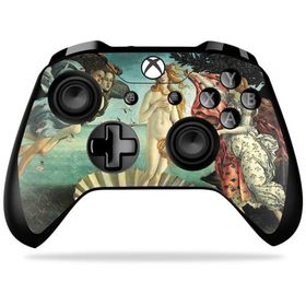 MightySkins Xbox One X Controller 用ビニールスキン「Birth of Venus」保護スキン 着脱簡単