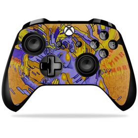 MightySkins Xbox One X Controller 用ビニールスキン「Amore」保護スキン 着脱簡単