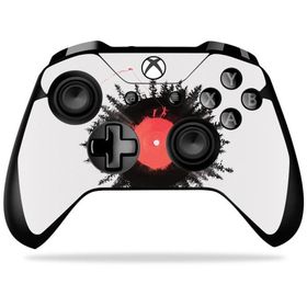 MightySkins Microsoft Xbox One X コントローラー 用ビニールスキン「Vinyl of My Life」保護デカールラップ 着脱簡単