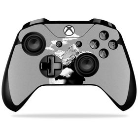 MightySkins Microsoft Xbox One X コントローラー 用ビニールスキン「Cloudy Day」保護デカールラップ 着脱簡単
