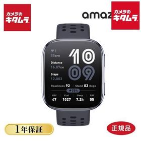 AMAZFIT スマートウォッチ Bip6 ブラック SP170074-C01 【正規品】
