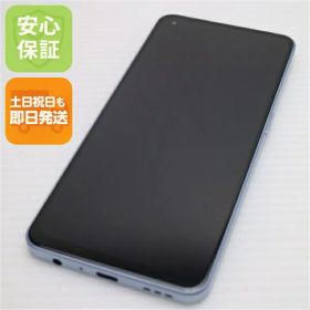 【中古】安心保証 超美品 OPPO Reno7A A201OP ブルー スマホ 中古土日祝発送