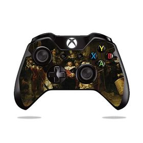 MightySkins Microsoft Xbox One / S コントローラー 用ビニールスキン「The Nightwatch」保護デカールラップ 着脱簡単