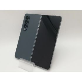 【中古】SAMSUNG au 【SIMフリー】 Galaxy Z Fold4 12GB 256GB SCG16 グレイグリーン【府中ル・シーニュ】保証期間1ヶ月【ランクB】