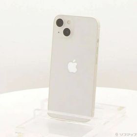 ソフマップ 〔中古品〕 iPhone13 128GB スターライト MLND3J／A SIMフリー【305】