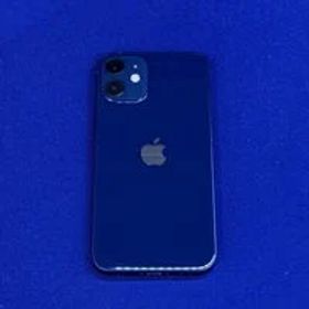 中古 【SIMロック解除済み】【SoftBank】Apple iPhone12 mini 5.4インチ 128GB (ブルー) MGDP3J/A 155641 状態： C:並品
