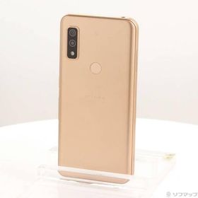 〔中古〕FUJITSU(富士通） arrows We 64GB ローズゴールド FCG01 au SIMフリー〔276-ud〕