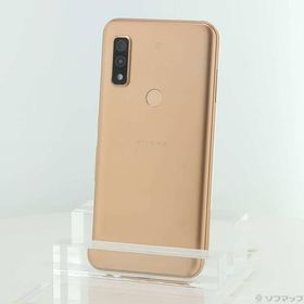 〔中古〕FUJITSU(富士通） arrows We 64GB ローズゴールド FCG01 au SIMフリー〔297-ud〕