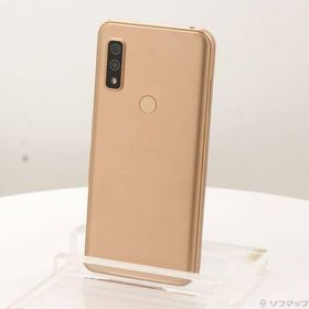 〔中古〕FUJITSU(富士通） arrows We 64GB ローズゴールド FCG01 au SIMフリー〔262-ud〕
