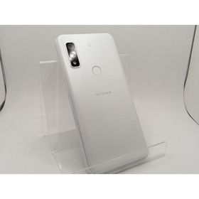 【中古】Fujitsu au 【SIMフリー】 arrows We ホワイト 4GB 64GB FCG01【川崎駅前】保証期間１ヶ月【ランクB】
