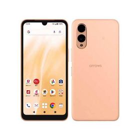 「新品未使用/国内版SIMフリー」 FUJITSU arrows We2 docomo版 F-52E 4GB/64GB ライトオレンジ 白ロム スマホ 本体
