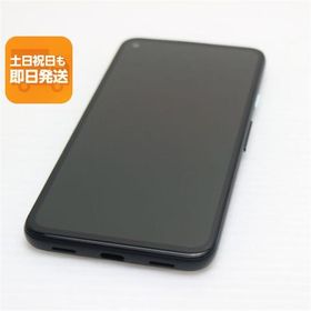超美品 SIMフリー Google Pixel 4a ブラック スマホ 白ロム 中古 あすつく 土日祝発送OK