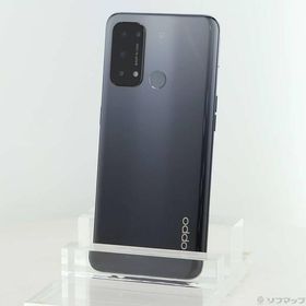 〔中古〕ワイモバイル OPPO Reno5 A 128GB シルバーブラック A103OP Y!mobile SIMフリー〔352-ud〕