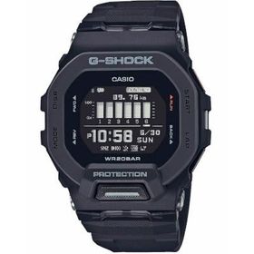 カシオ G-SHOCK スポーツウォッチ 20気圧防水 デジタル 腕時計 モバイルリンク (GBD-200-1JF) ストップウォッチ タイマー ライト付き マラソン ランニング 時計