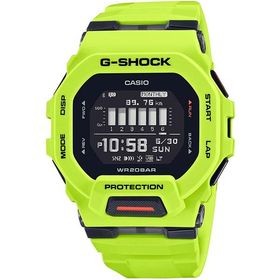国内正規品 CASIO G-SHOCK カシオ Gショック G-SQUAD スクエア イエロー メンズ腕時計 GBD-200-9JF