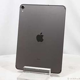 iPad Pro 11インチ 64GB スペースグレイ MU0M2J／A SIMフリー ［11インチ液晶／A12X-Bionic］