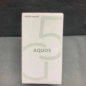 新品未使用 国内版 SIMフリー AQUOS sense 5G 64GB