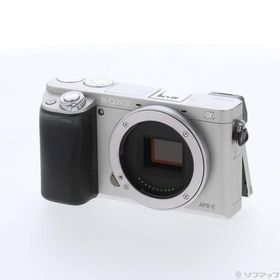 〔中古〕SONY(ソニー) α6000 ボディ シルバー ILCE-6000〔276-ud〕