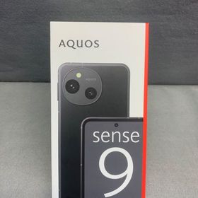 新品未開封 国内版 SIMフリー AQUOS sense 9 128GB ブラック色