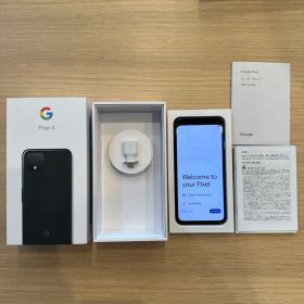 美品！SIMフリーGoogle Pixel 4 本体