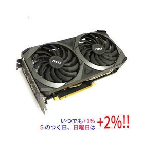 【中古】MSI製グラボ GeForce RTX 3070 VENTUS 2X OC PCIExp 8GB【いつでも+1％！5のつく日と日曜日は+2%！】 爆買