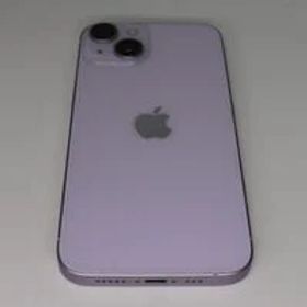 中古 【docomo版SIMフリー】Apple iPhone14 6.1インチ 128GB (パープル) MPUYJ/A 154874 状態： C:並品