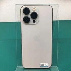 中古 【docomo版SIMフリー】Apple iPhone13 Pro 6.1インチ 256GB ゴールド MLUQ3J/A 147456 状態： A:美品