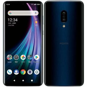 【中古】【安心保証】 AQUOS zero2 906SH[256GB] SoftBank アストロブラック