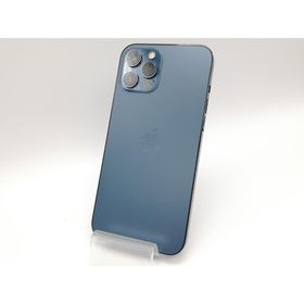 【中古】Apple 国内版 【SIMフリー】 iPhone 12 Pro Max 128GB パシフィックブルー MGCX3J/A【府中ル・シーニュ】保証期間１ヶ月【ランクC】