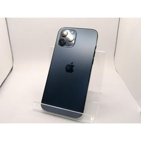【中古】Apple au 【SIMロック解除済み】 iPhone 12 Pro Max 128GB パシフィックブルー MGCX3J/A【川崎駅前】保証期間１ヶ月【ランクC】