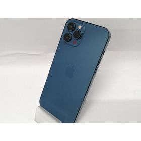 【中古】【赤ロム保証あり】au 【SIMロック解除済み】 iPhone 12 Pro Max 256GB パシフィックブルー MGD23J/A【高崎モントレー】保証期間１ヶ月【ランクC】