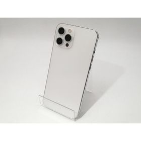 【中古】Apple au 【SIMロック解除済み】 iPhone 12 Pro Max 128GB シルバー MGCV3J/A【秋葉3号】保証期間１週間【ランクC】