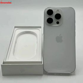 【中古】iPhone16 Pro 128GB ホワイトチタニウム MYMW3J/A SIMフリー
