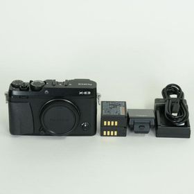 [美品 | シャッター数1,200回｜バッテリー2個付] FUJIFILM X-E3 [ボディ ブラック] | FUJIFILM Xマウント