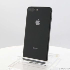 (中古)Apple iPhone8 Plus 256GB スペースグレイ MQ9N2J/A SIMフリー(377-ud)