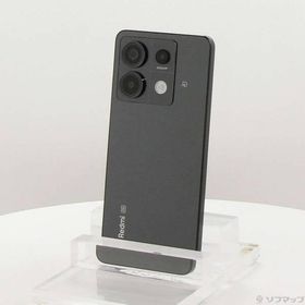 〔中古〕Xiaomi(シャオミ) Redmi Note 13 Pro 5G 256GB ミッドナイトブラック AUREDMIN13P5G au SIMフリー〔295-ud〕