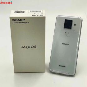 【中古】AQUOS sense4 Plus 128GB ホワイト SH-M16 ストア版SIMフリー