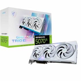 MSI GeForce RTX 5070 Ti 16G GAMING TRIO OC WHITE グラフィックスボード VD9040