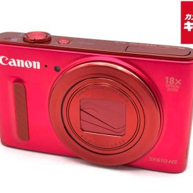 【中古】 【並品】 キヤノン PowerShot SX610 HS レッド